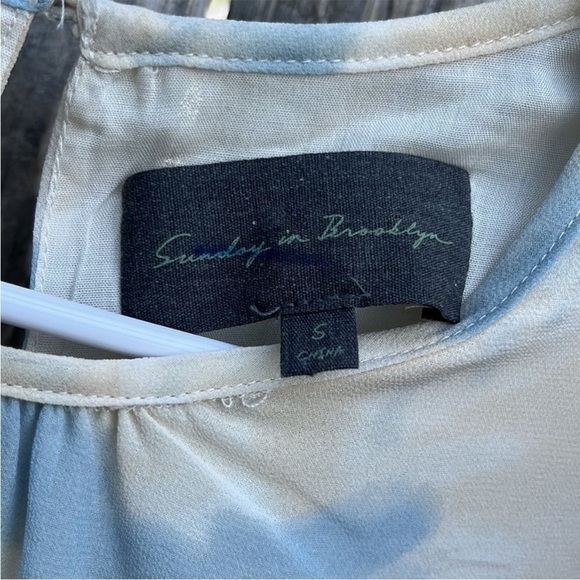 Anthropologie / Sunday In Brooklyn Women’s Cloudy Sky Top Size Small - Picture 4 of 10